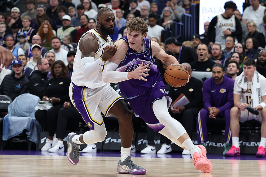 NBA: Los Angeles Lakers at Utah Jazz