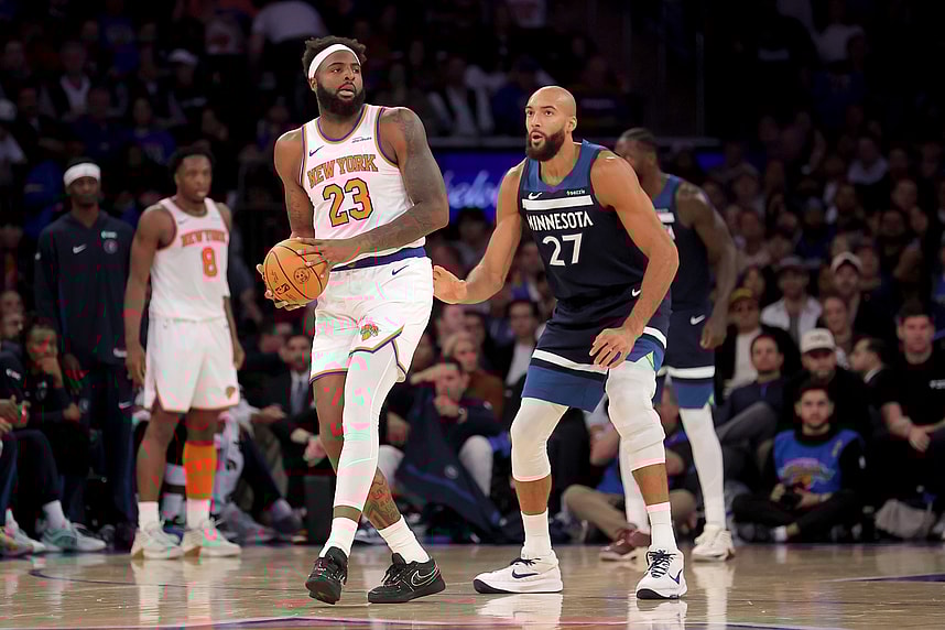 NBA: Minnesota Timberwolves at New York Knicks