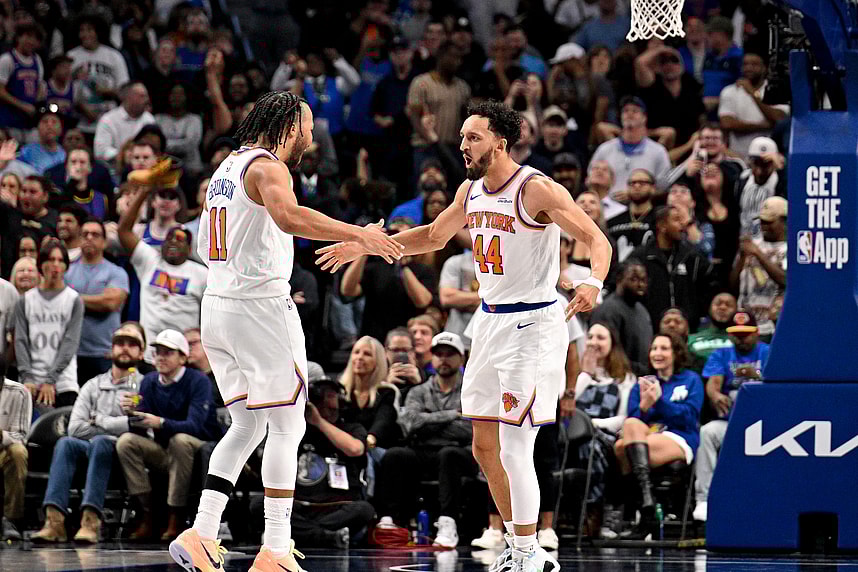 NBA: New York Knicks at Dallas Mavericks, landry shamet