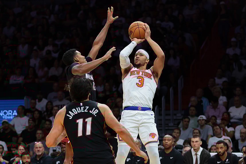 NBA: New York Knicks at Miami Heat, josh hart