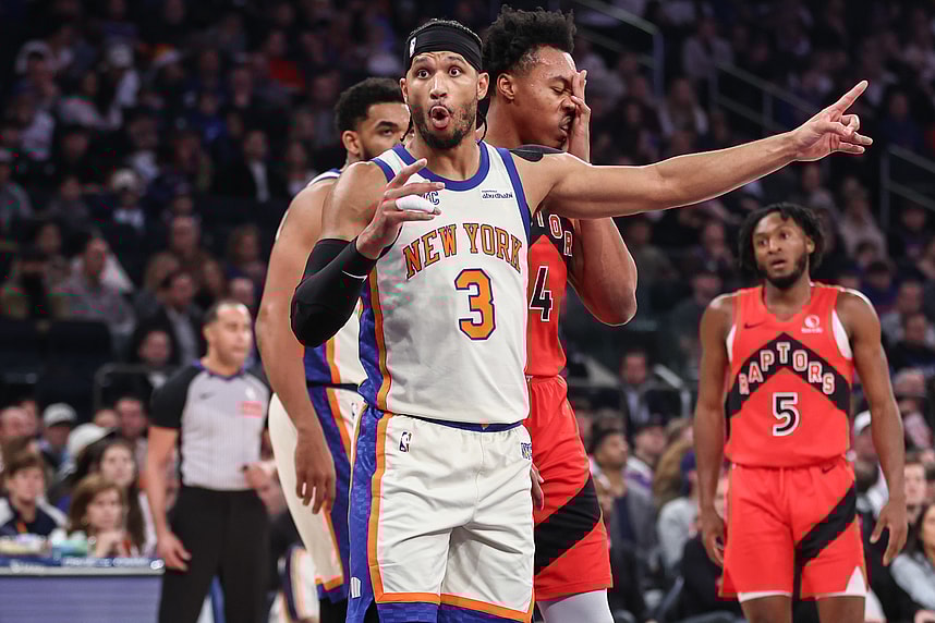 NBA: Toronto Raptors at New York Knicks