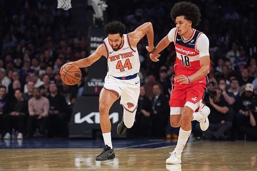 NBA: Washington Wizards at New York Knicks