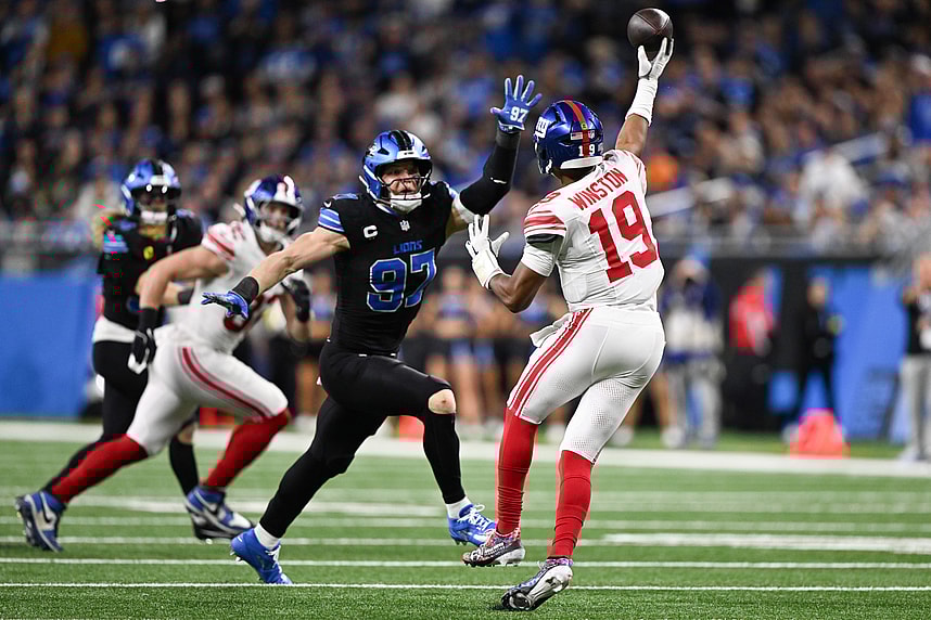 NFL: New York Giants at Detroit Lions