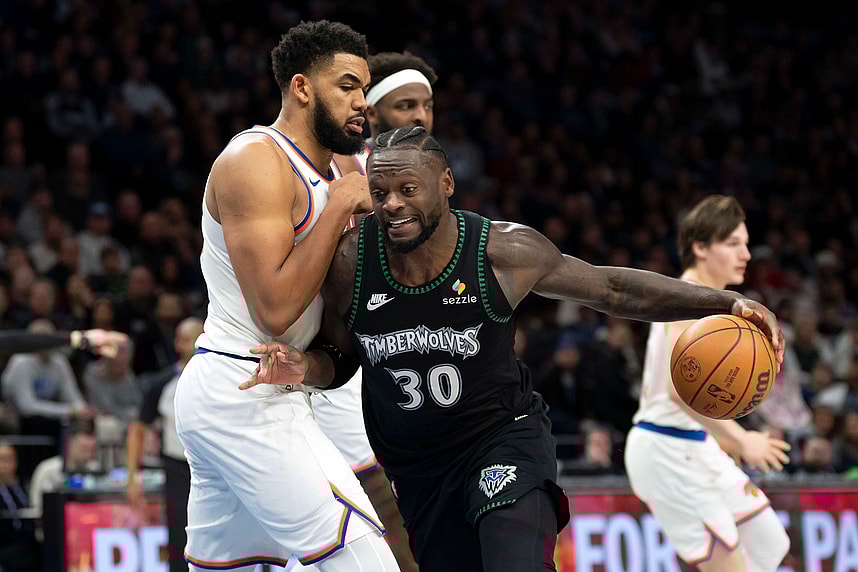 NBA: New York Knicks at Minnesota Timberwolves