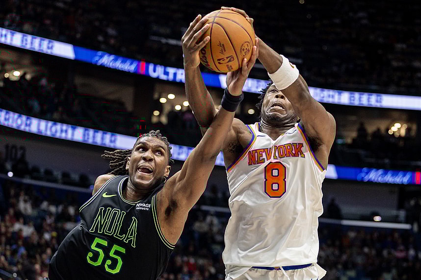 NBA: New York Knicks at New Orleans Pelicans