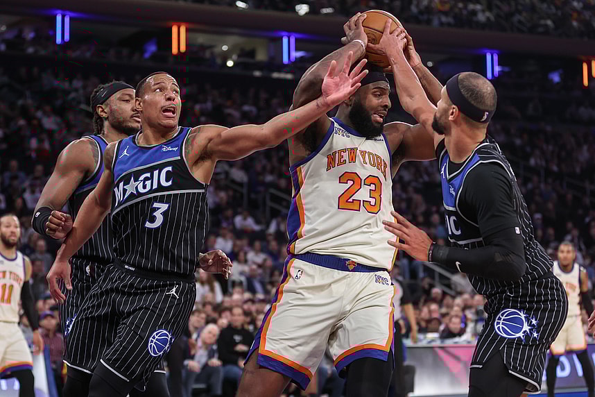 NBA: Orlando Magic at New York Knicks