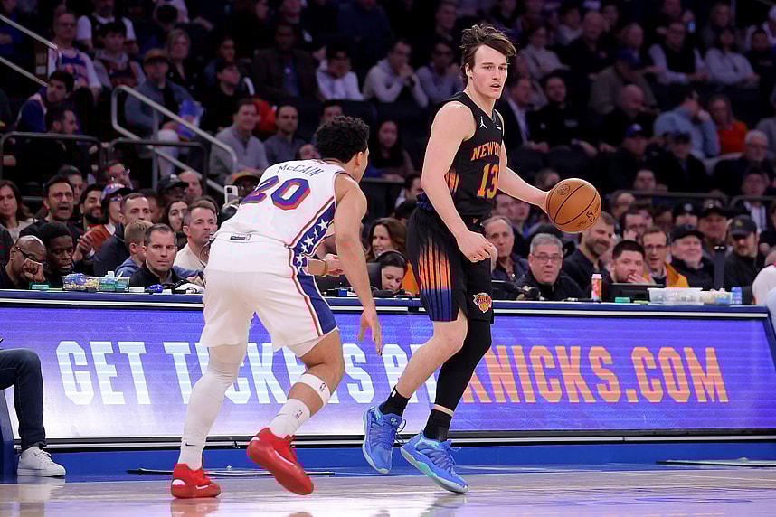 NBA: Philadelphia 76ers at New York Knicks