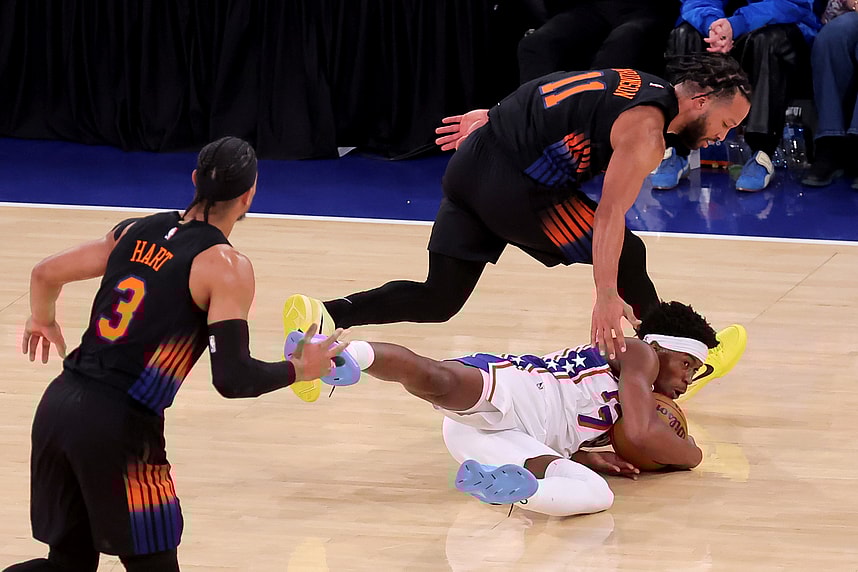 NBA: Philadelphia 76ers at New York Knicks