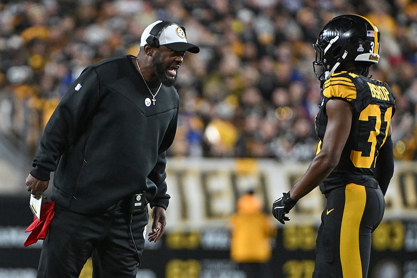 Mike Tomlin, NFL: New York Giants at Pittsburgh Steelers