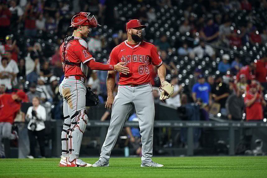 MLB: Los Angeles Angels at Colorado Rockies