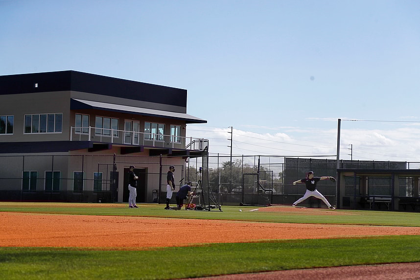 MLB: New York Yankees-Workouts