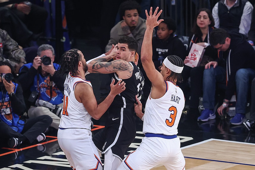 NBA: Brooklyn Nets at New York Knicks