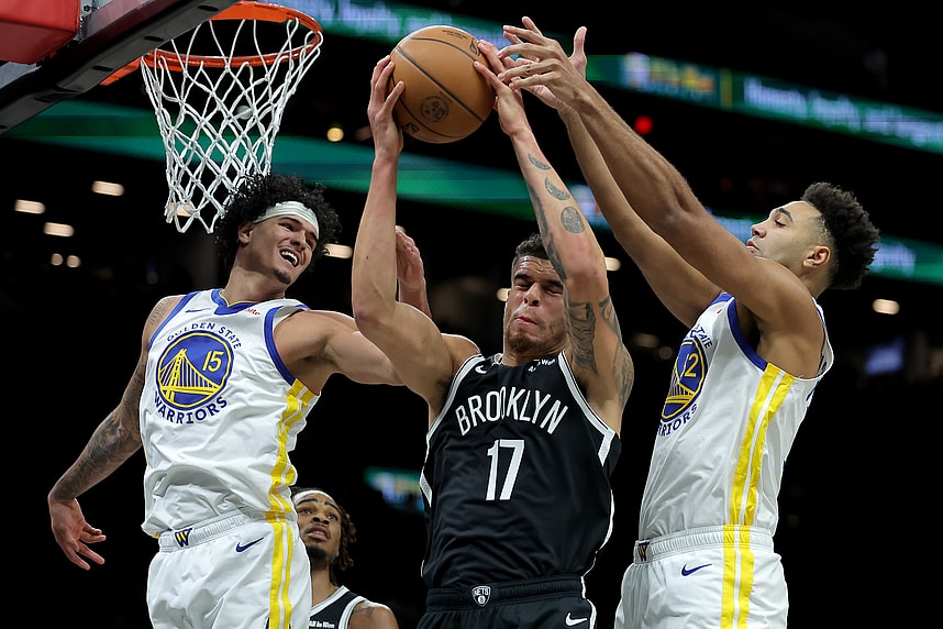 Michael Porter Jr, NBA: Golden State Warriors at Brooklyn Nets