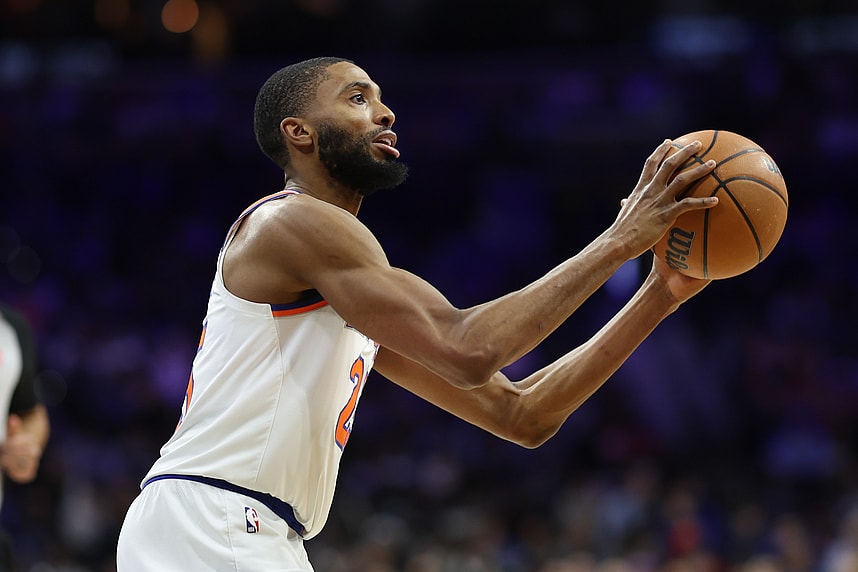 NBA: New York Knicks at Philadelphia 76ers