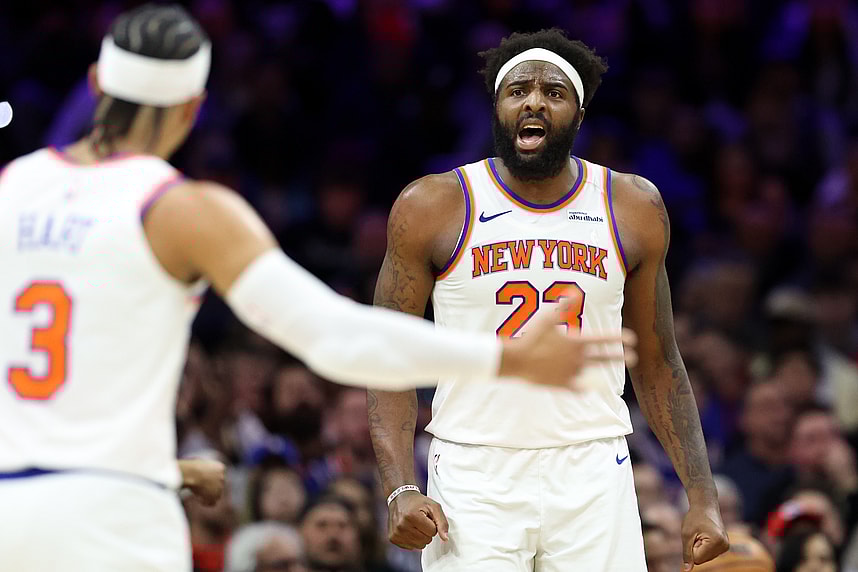 NBA: New York Knicks at Philadelphia 76ers