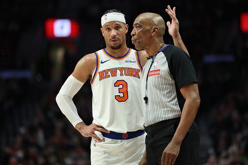 NBA: New York Knicks at Portland Trail Blazers