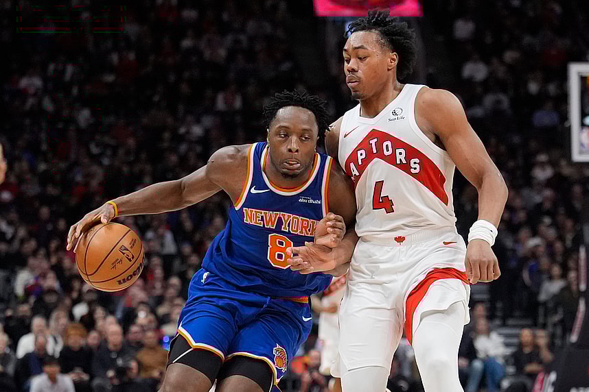 NBA: New York Knicks at Toronto Raptors