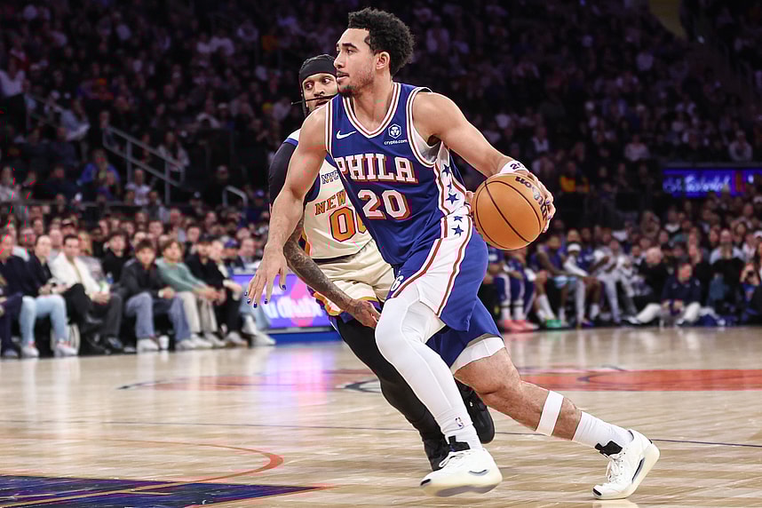 NBA: Philadelphia 76ers at New York Knicks