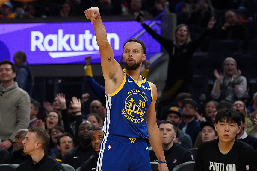 NBA: Portland Trail Blazers at Golden State Warriors