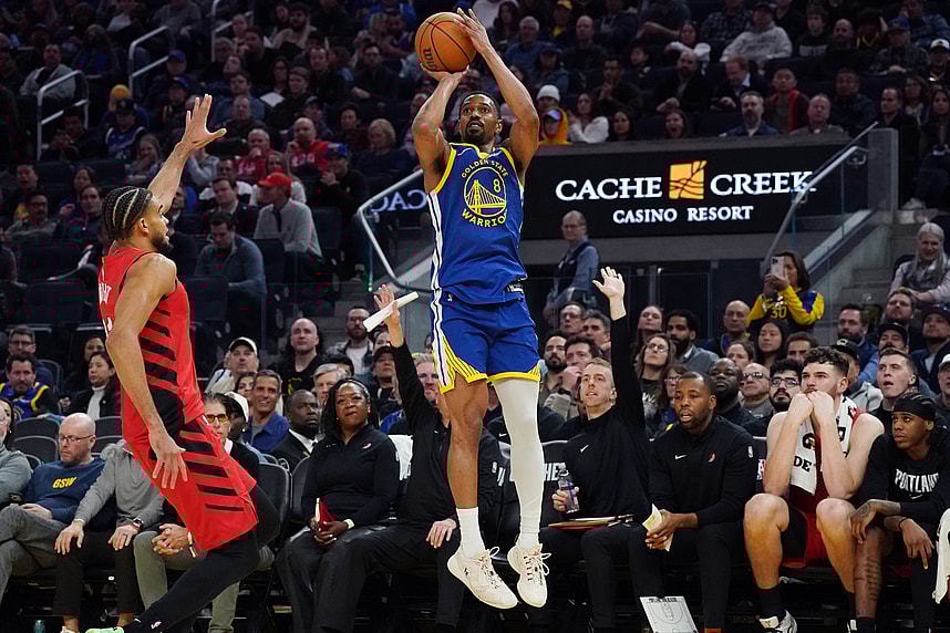 NBA: Portland Trail Blazers at Golden State Warriors