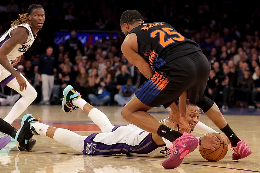 NBA: Sacramento Kings at New York Knicks