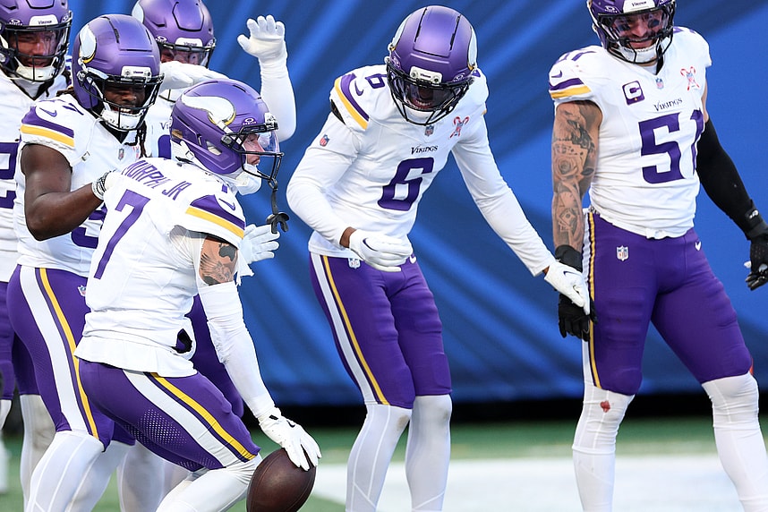 Byron Murphy, NFL: Minnesota Vikings at New York Giants