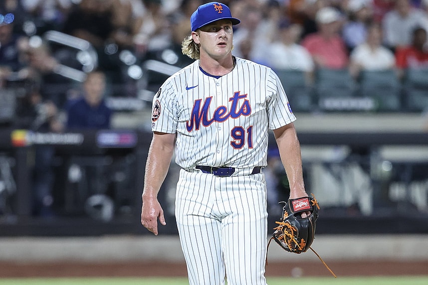 MLB: Atlanta Braves at New York Mets -- Jonathan Pintaro