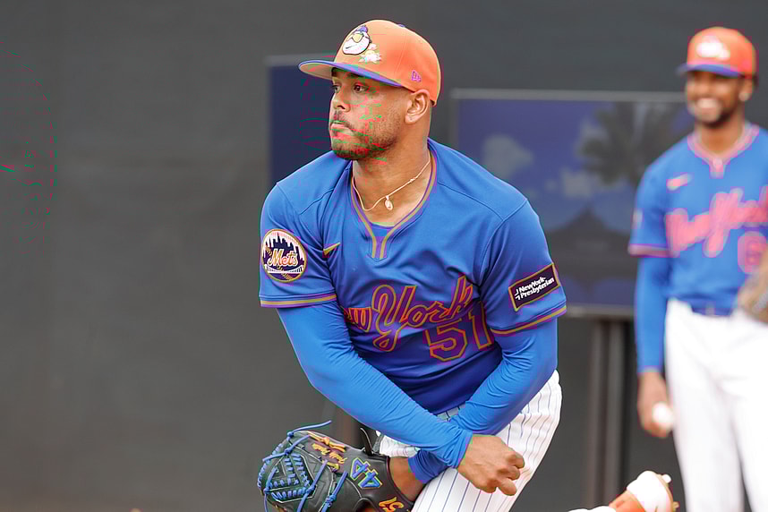 MLB: New York Mets-Workouts