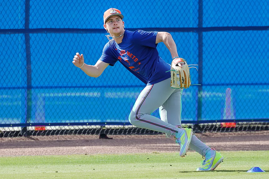 MLB: New York Mets-Workouts