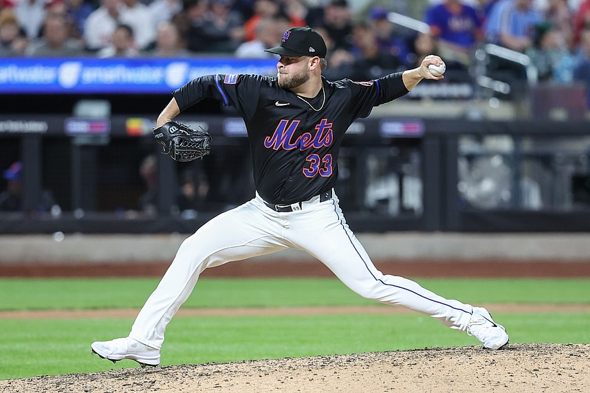 MLB: Philadelphia Phillies at New York Mets -- A.J. Minter