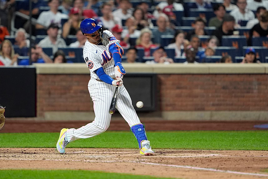 MLB: Philadelphia Phillies at New York Mets -- Mark Vientos