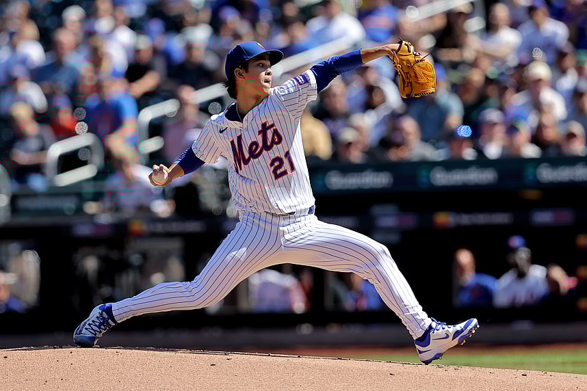 MLB: San Diego Padres at New York Mets -- Jonah Tong