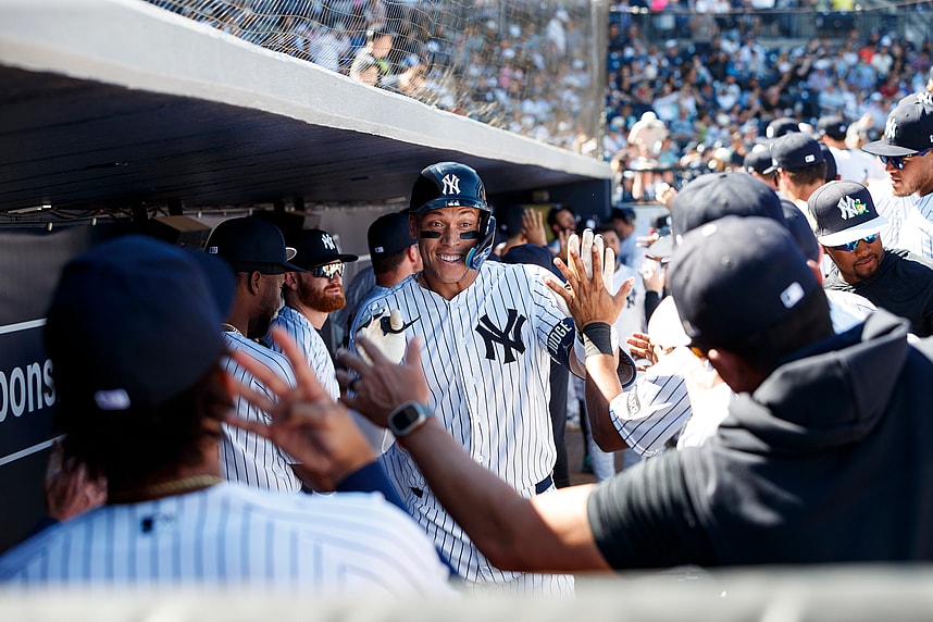 MLB: Spring Training-Detroit Tigers at New York Yankees
