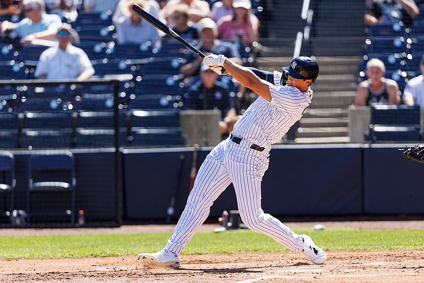 MLB: Spring Training-Detroit Tigers at New York Yankees, spencer jones