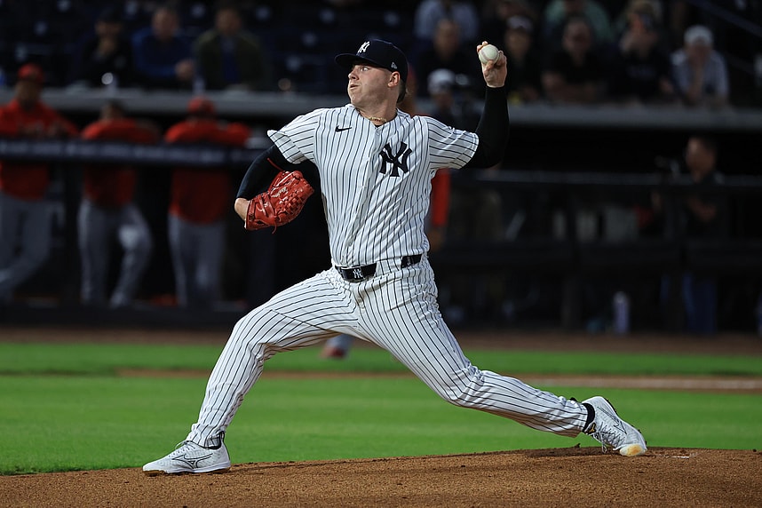MLB: Spring Training-Washington Nationals at New York Yankees, ryan weathers