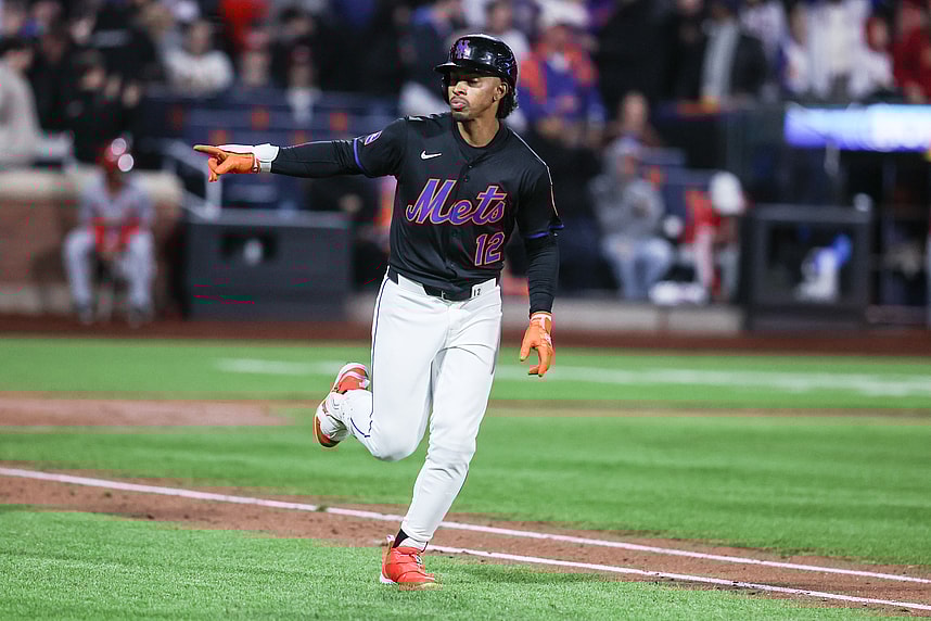 MLB: St. Louis Cardinals at New York Mets -- Francisco Lindor