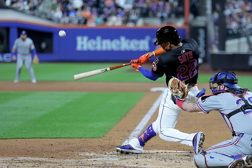 MLB: Texas Rangers at New York Mets -- Opening Day