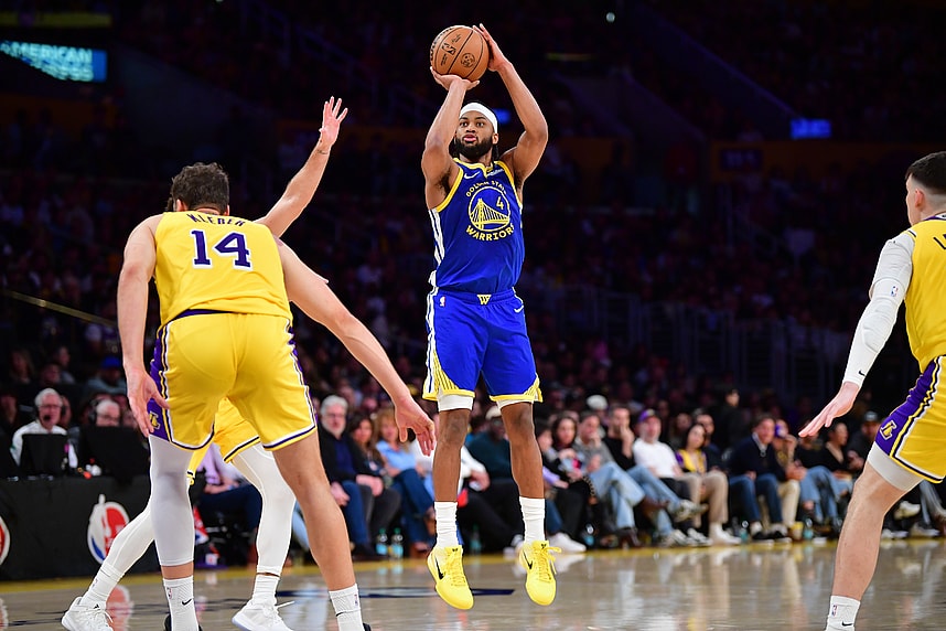 NBA: Golden State Warriors at Los Angeles Lakers