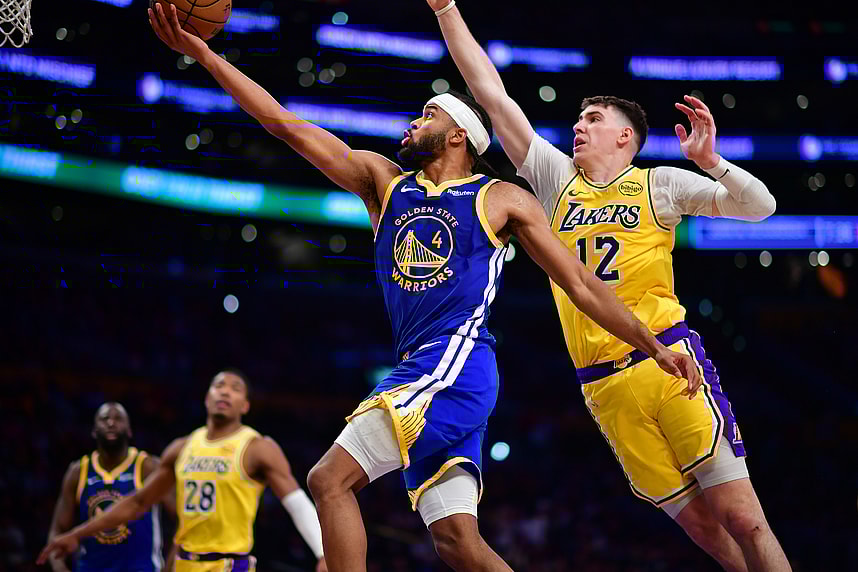 NBA: Golden State Warriors at Los Angeles Lakers