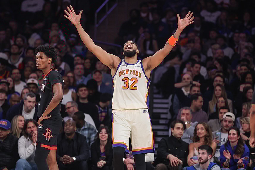NBA: Houston Rockets at New York Knicks