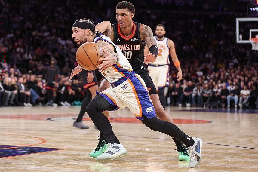 NBA: Houston Rockets at New York Knicks