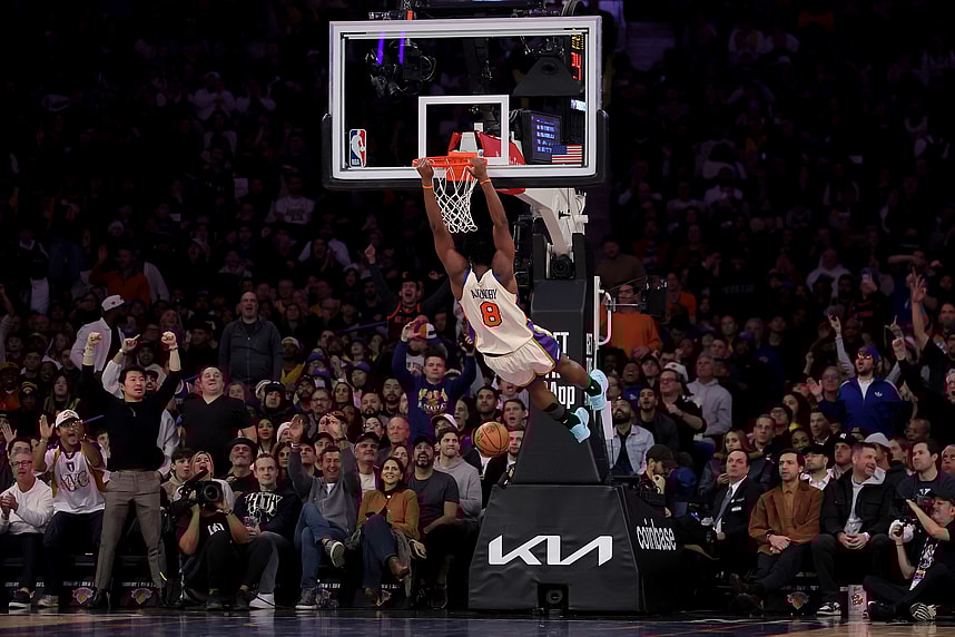 NBA: Los Angeles Lakers at New York Knicks