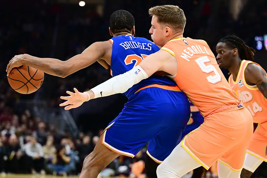 NBA: New York Knicks at Cleveland Cavaliers
