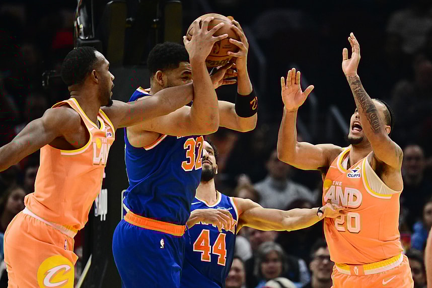 NBA: New York Knicks at Cleveland Cavaliers