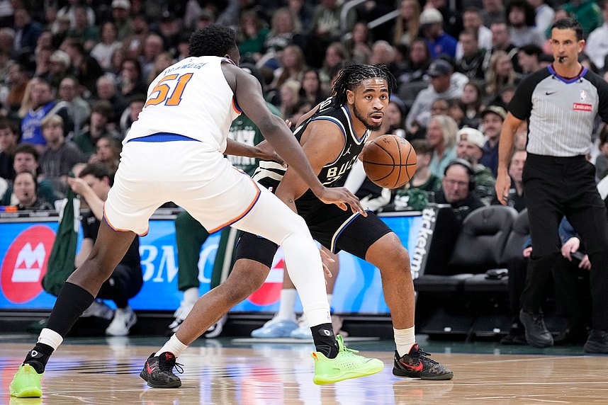 NBA: New York Knicks at Milwaukee Bucks