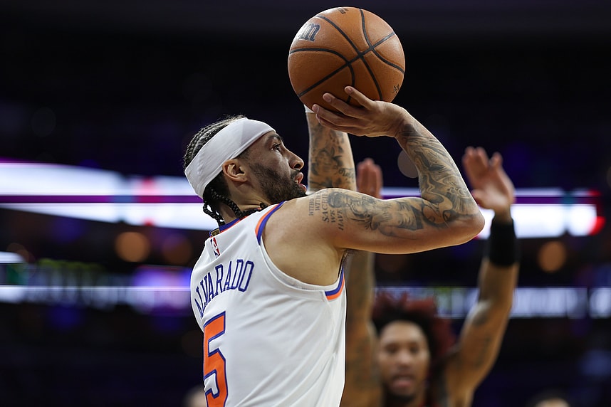 NBA: New York Knicks at Philadelphia 76ers