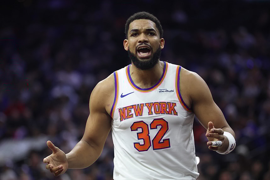 NBA: New York Knicks at Philadelphia 76ers