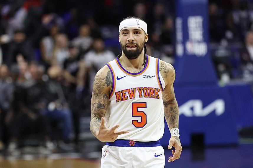 NBA: New York Knicks at Philadelphia 76ers