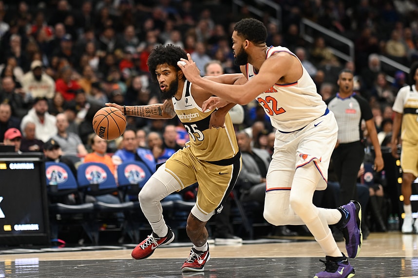 NBA: New York Knicks at Washington Wizards