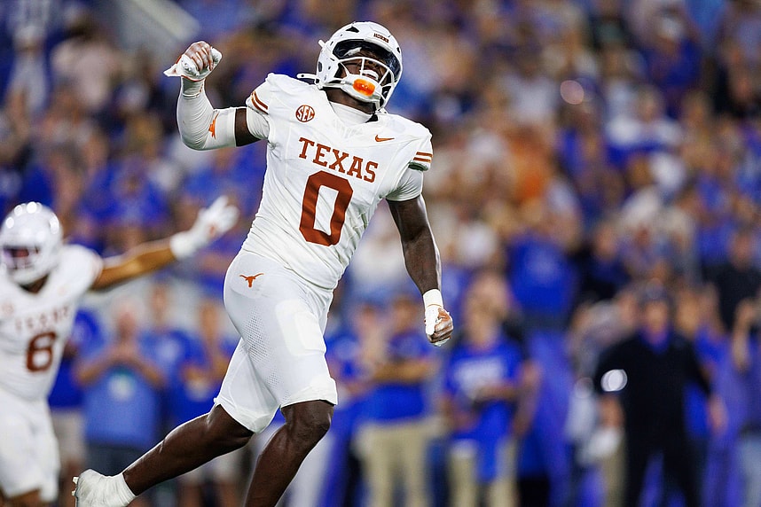 Anthony Hill Jr., giants, NCAA Football: Texas at Kentucky